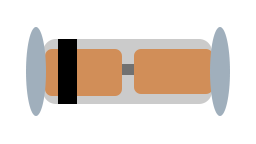 melf diode single black line
